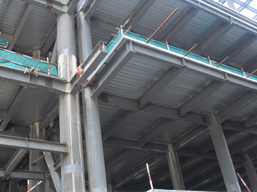 深圳海雅繽紛城加固改造與杭州拓佳公司YXB65-185-555樓承板合作成功