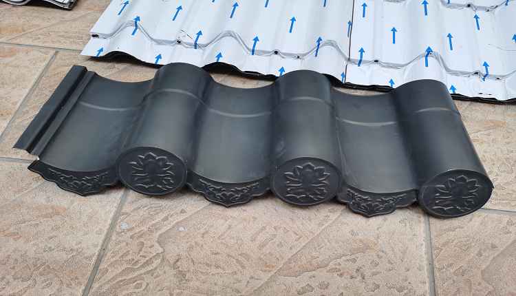 仿古筒瓦，鋁鎂錳筒瓦