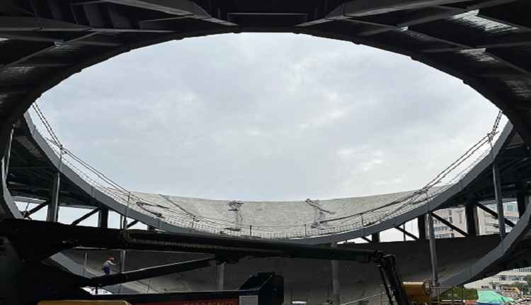 拓佳HB3-90鋼筋桁架樓承板在溫州眼之瞳項目上應(yīng)用